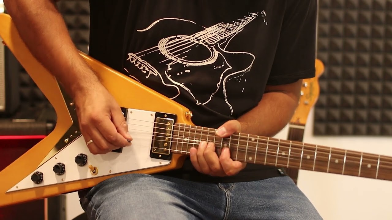 Epiphone Flying V Korina '58 Aged Natural 2023 Jaming