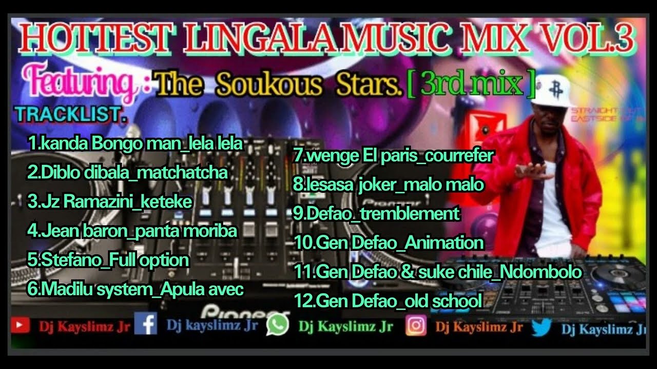LINGALA MUSIC MIX VOL.3_DJ KAYSLIMZ JR FEATURING.Kanda,Diblo dibala,Jz Ramazini,Madilu,Stefano Defao