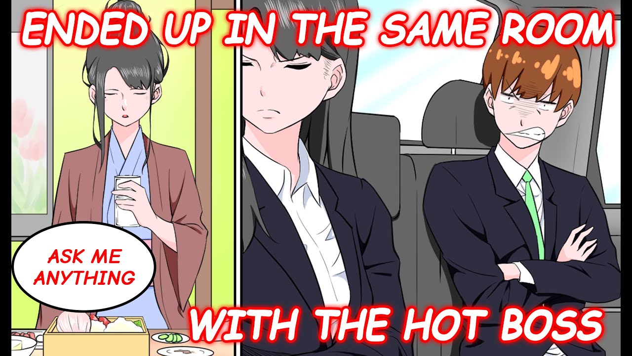 I had to share a room with my (hot) mean boss... 