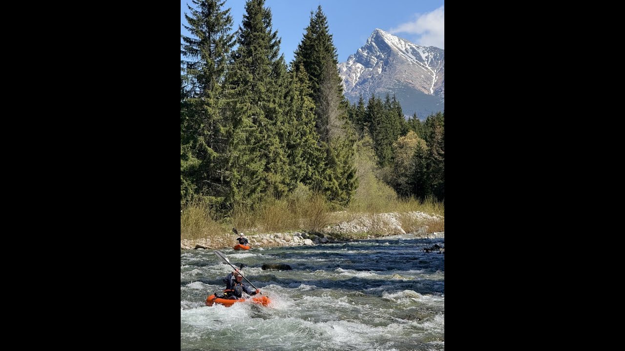 Packrafting river Belá 2025