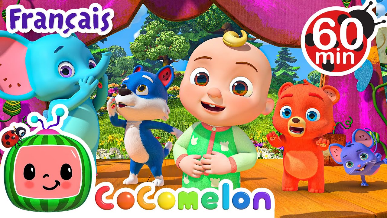 Le vieux MacDonald  | Chansons pour Bébés | CoComelon Le coin des Animaux de JJ - Comptines