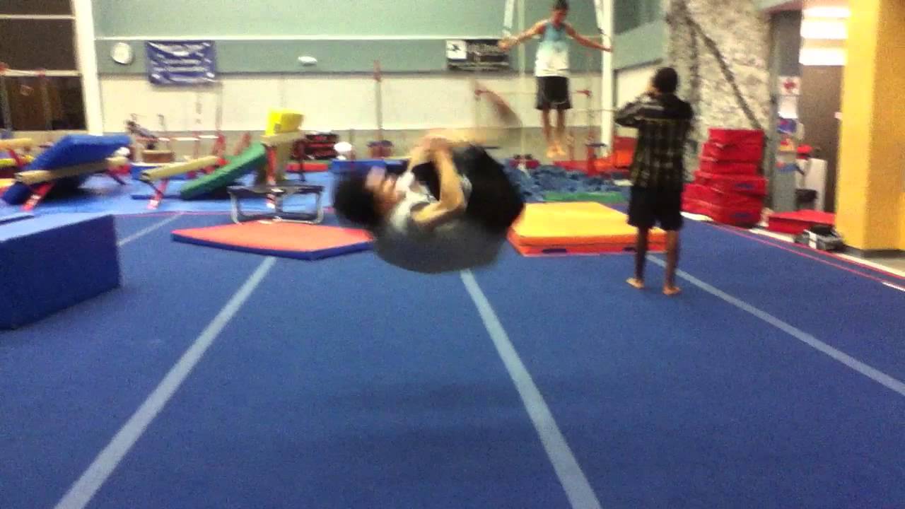 Backflip punch Front!