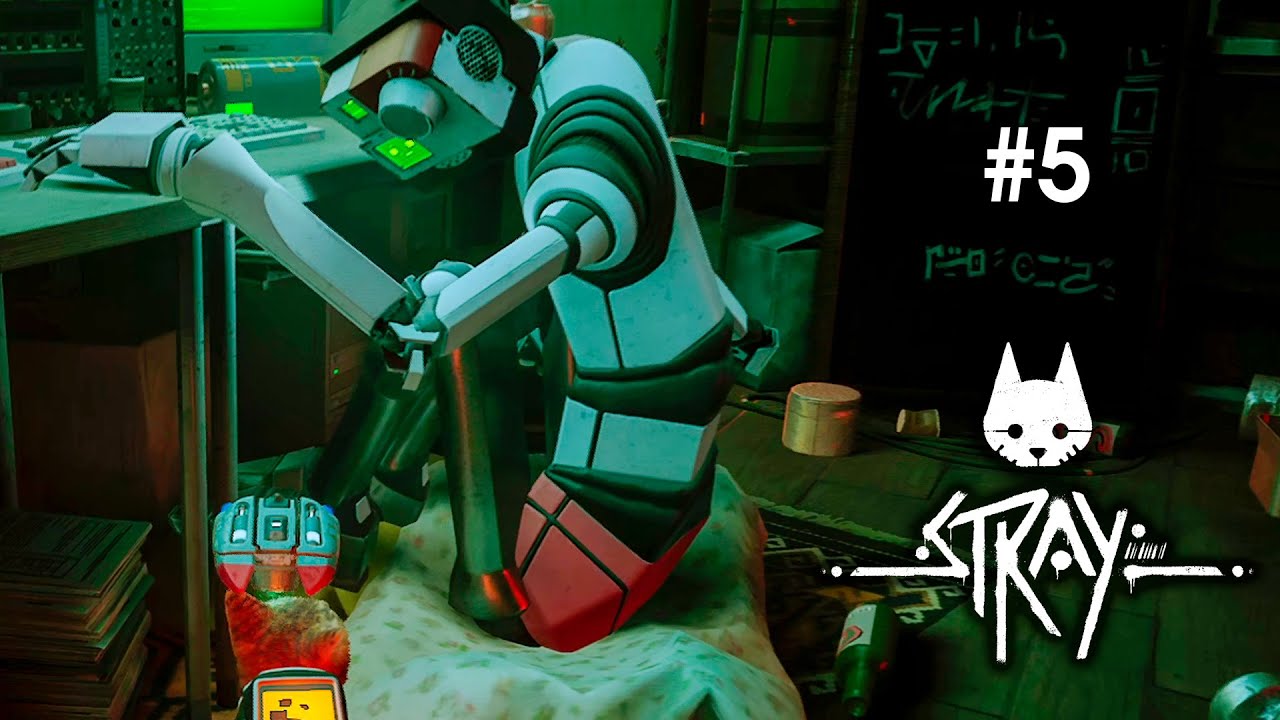 ¡CONOCEMOS A UN ROBOT PROGRAMADOR! | Stray #5