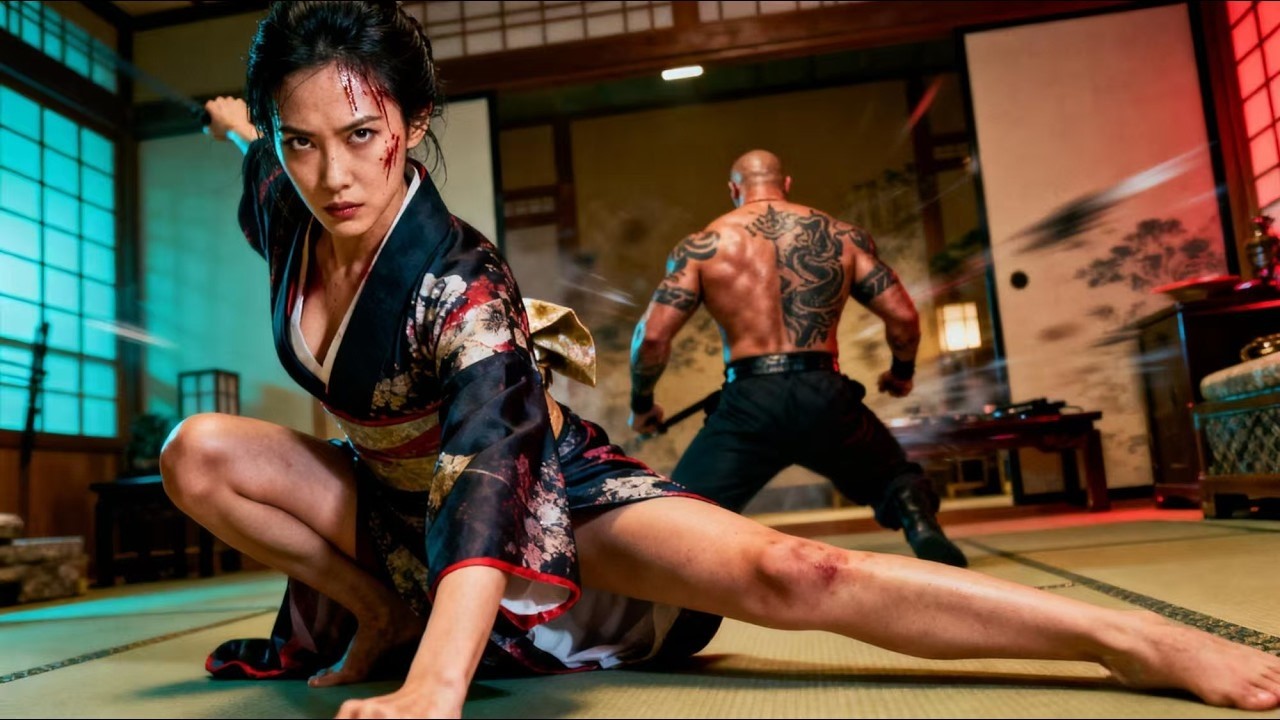 為了找到機密，光頭殺手竟不惜殺死所有人，緊要關頭最強女特工出現了！