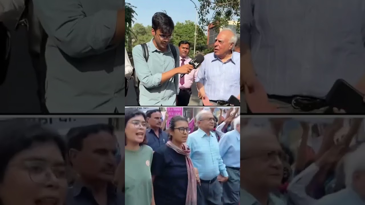 Kapil Sibal Joins Anti-Gyanesh Protest, Demands CEC&rsquo;s Resignation