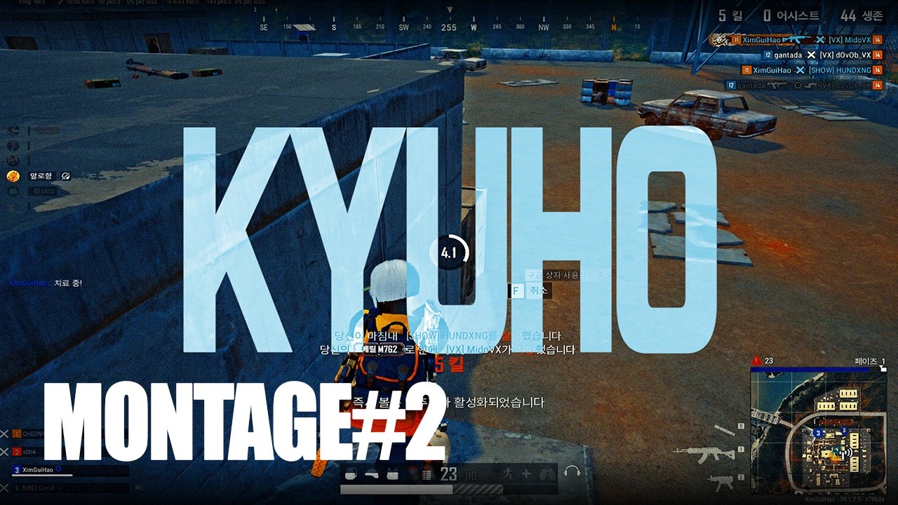 [PUBG] '있잖아, 나랑 친구할래?' KYUHO MONTAGE 2ㅣ배그 매드무비