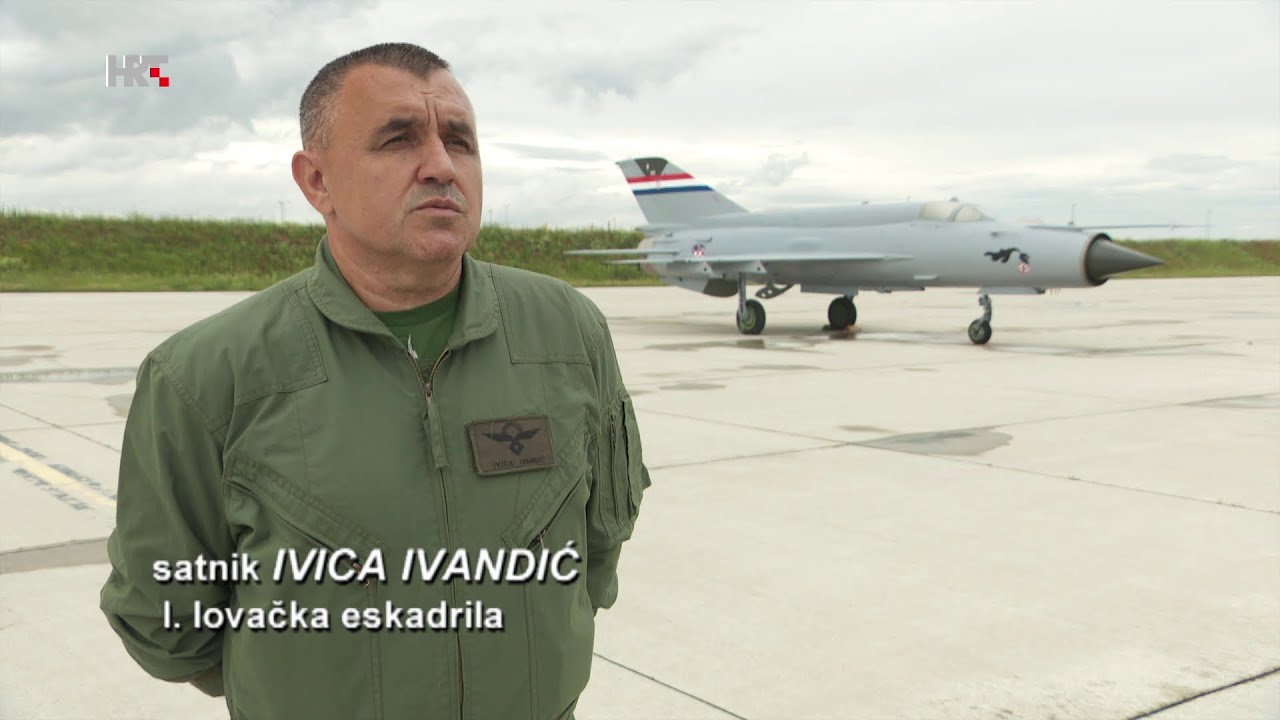 Satnik Ivica Ivandić, I. lovačka eskadrila
