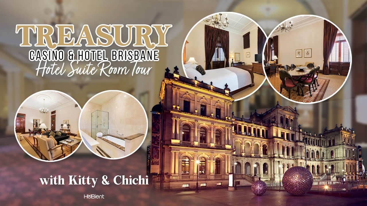 Treasury Casino & Hotel Brisbane Hotel Suite Room Tour with Kitty & Chichi