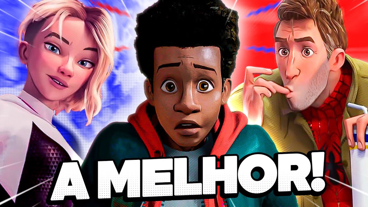ARANHAVERSO é a MELHOR ANIMAÇÃO DE TODAS!