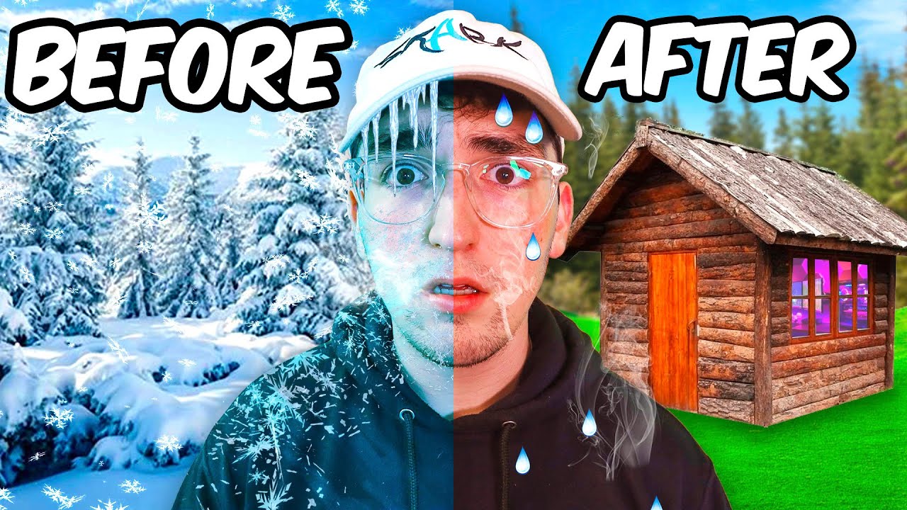 Building WINTER Bunkers To See If I'll Survive!