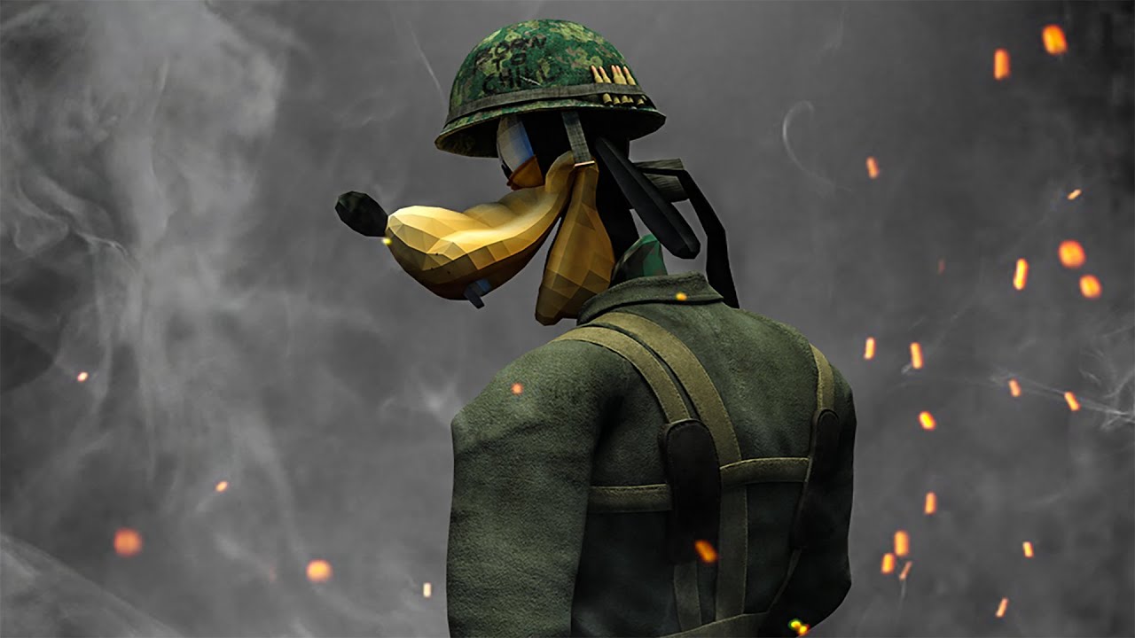 Mickey Is Forced To Choose Between Goofy And His Country (The Game)