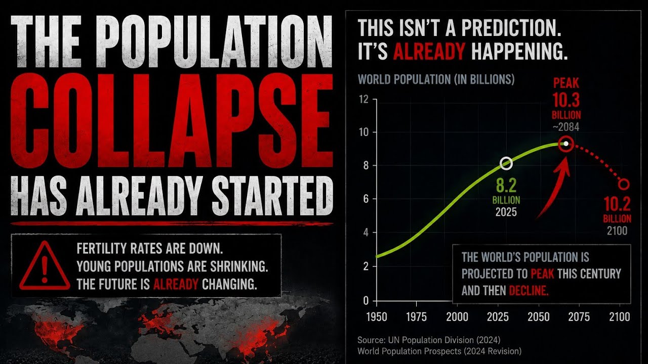 The Population Collapse Has Already Started