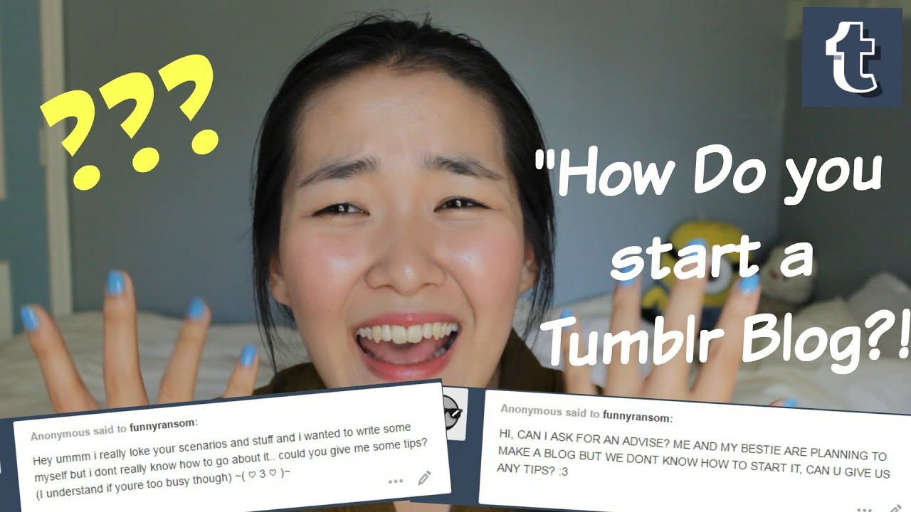 Starting A Tumblr Blog?
