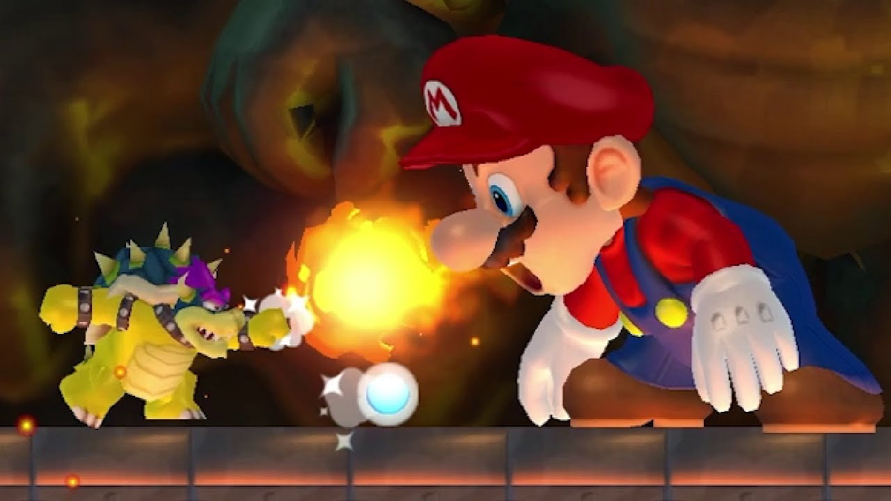 Bowser Wants to Rescue Peach from Evil Mario in New Super Mario Bros. Wii