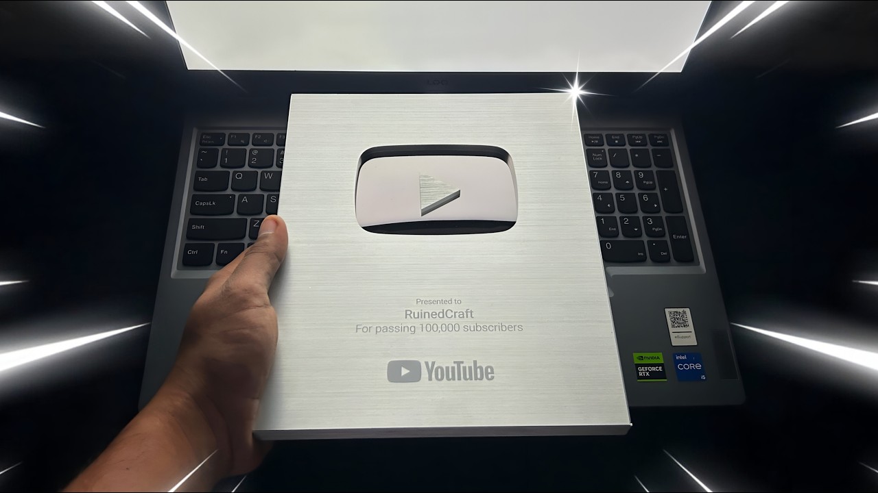 Unboxing My YouTube Silver Play Button [100k Subscribers] 🎉