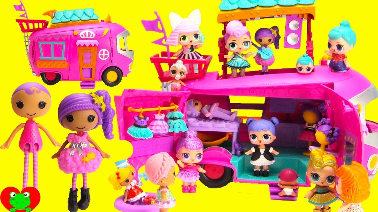 Lalaloopsy Music Concert With LOL Surprise Dolls