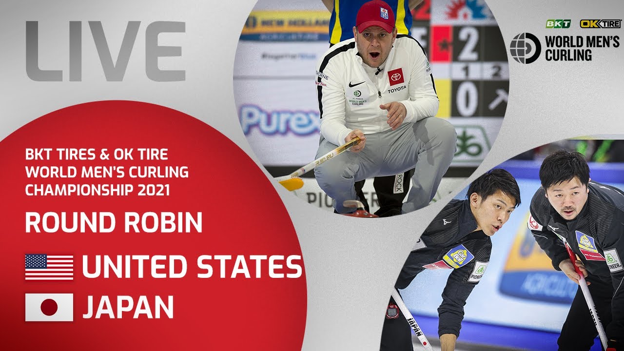 United States v Japan - Round Robin - World Men's Curling Championship 2021