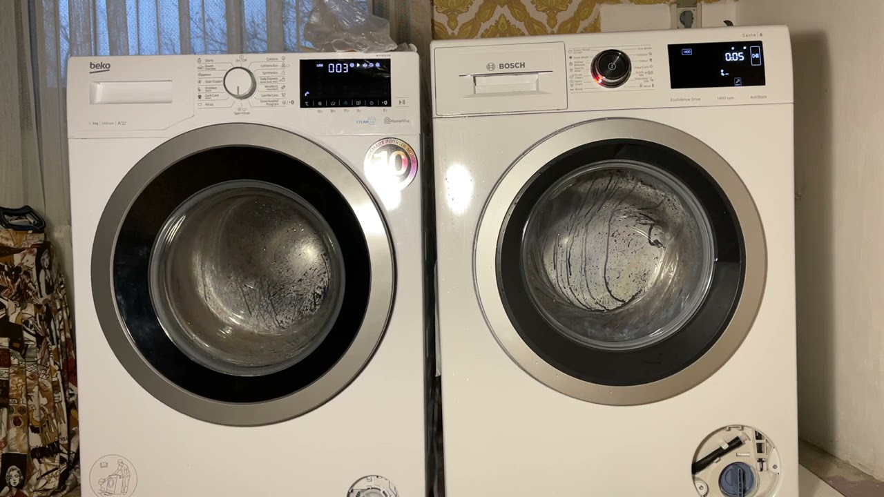 Beko HomeWhiz VS Bosch Serie 6 - Spin Race #7