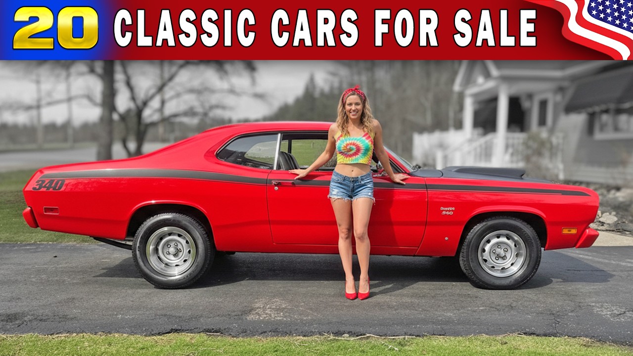 Невероятно дешевые находки из гаража!! 20 классических автомобилей на продажу! От собственника пр...