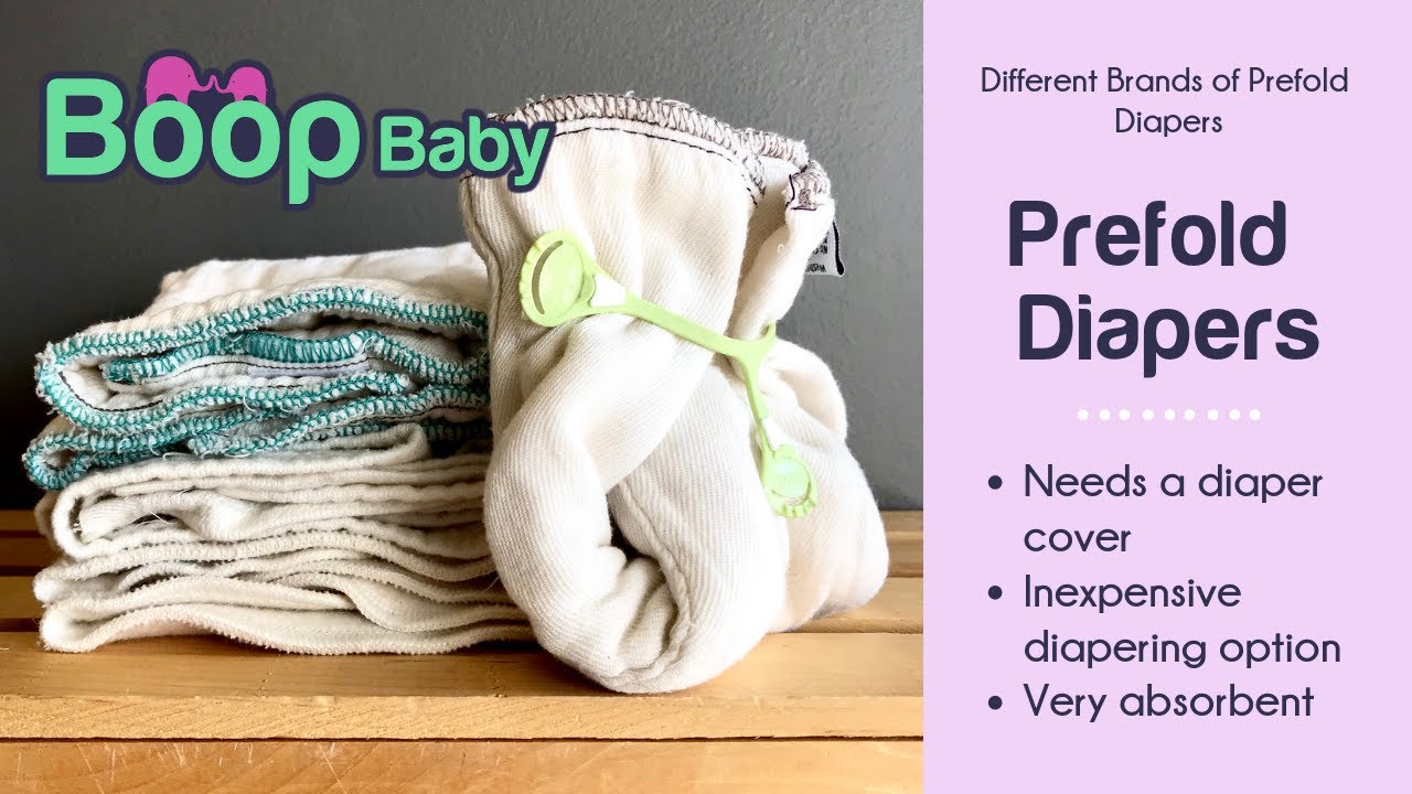 Brands of Prefolds and How to Use Them - Boop Baby