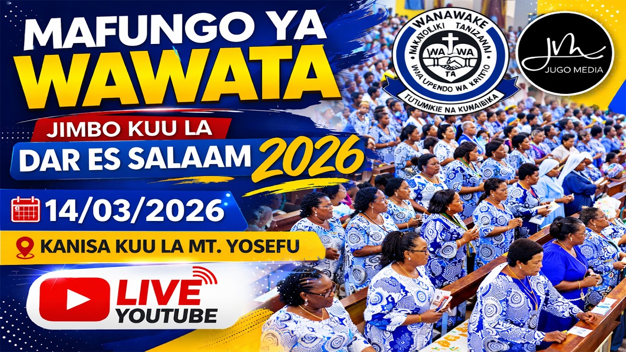 #LIVE: Mafungo ya WAWATA Jimbo Kuu DSM, Semina, Njia ya Msalaba & Misa | Kanisa Kuu la Mt. Yosefu