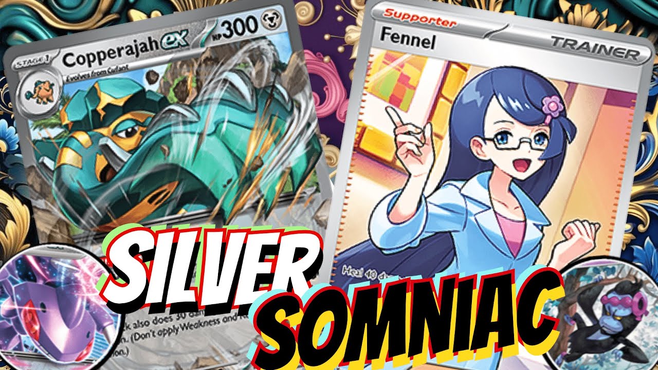 Copperajah ex теперь можно играть с Fennel!? 🐘🤓 С Archaldon ex, Genesect ex и Munkidori. PTCGL