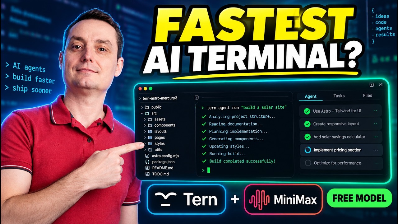 Forget Your Old Terminal: Tern Has Built-In AI Agents, Databases & Kanban!