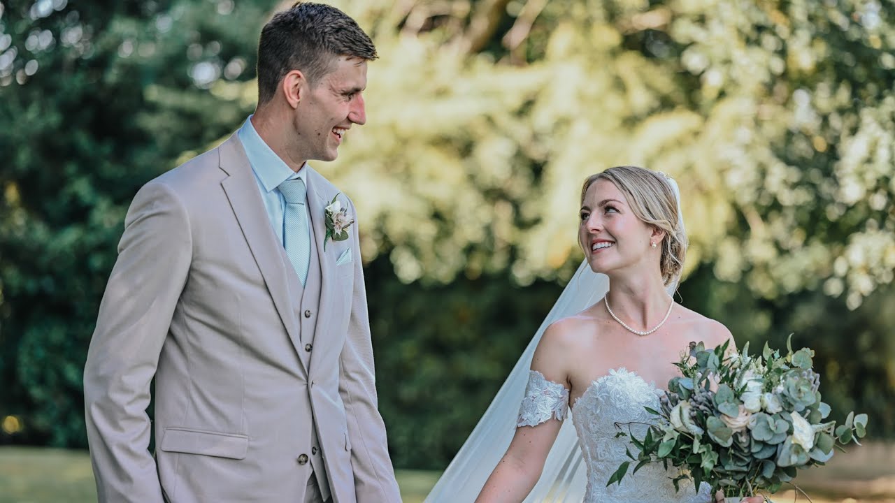 Beautiful wedding at Wasing Park