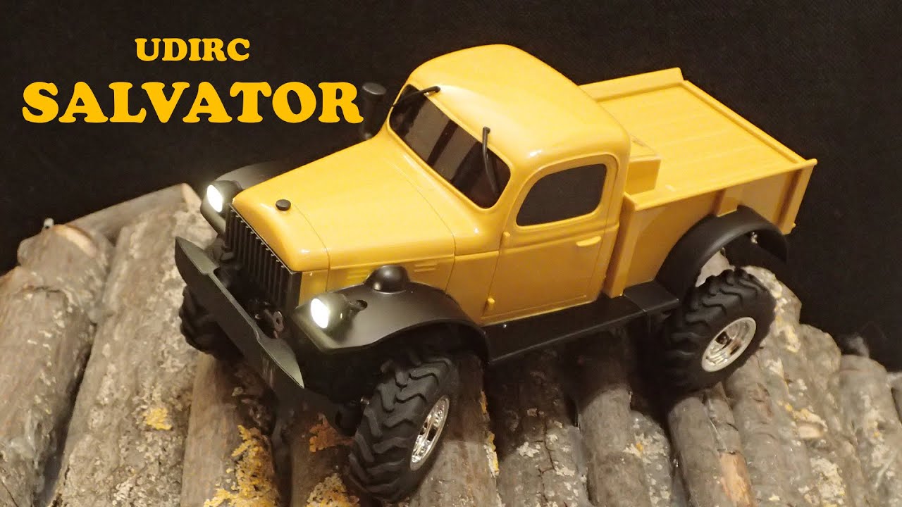 UDIRC UCX2401 Salvator 1/24 Crawler - First Look, First Tests, First Impressions - It's Small!