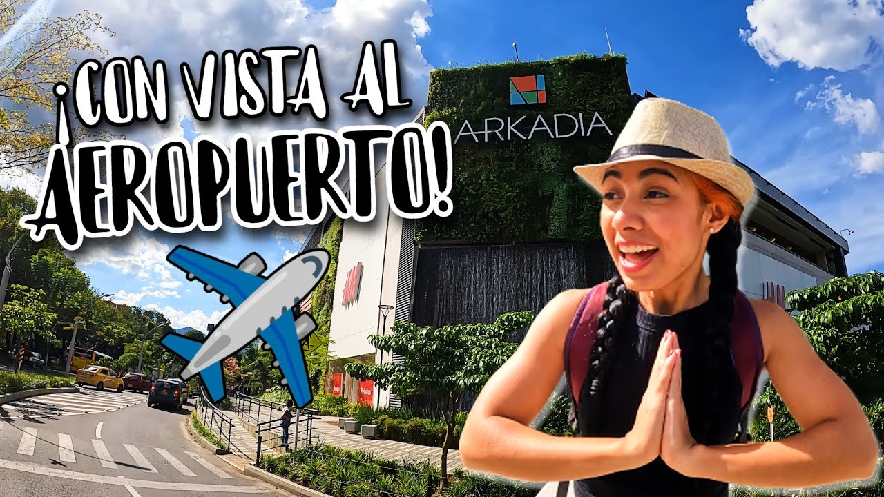 ARKADIA-El Centro Comercial Con Vista Al Aeropuerto! #colombia #arkadia