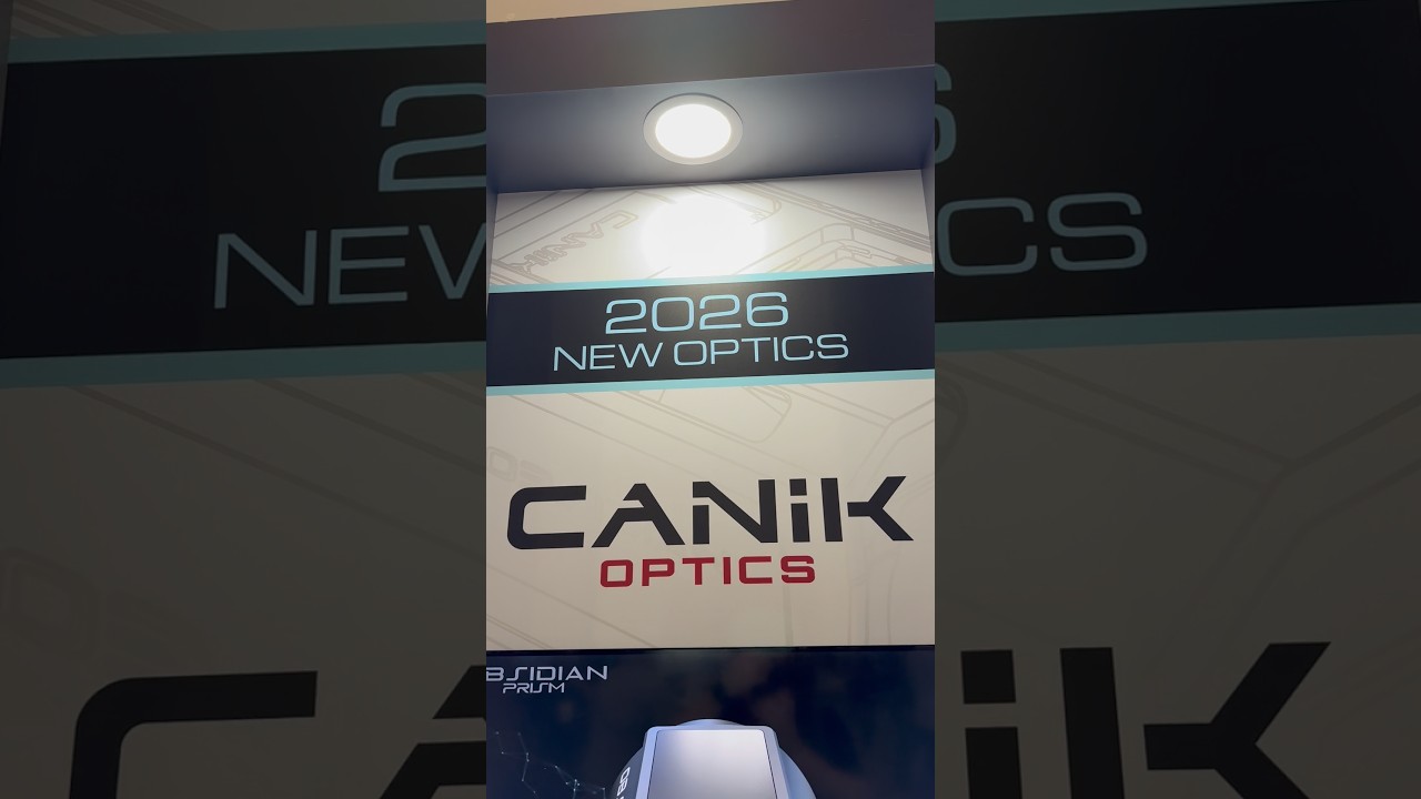 Nowa optyka Canik | SHOT Show 2026 #szorty #canik #shotshow