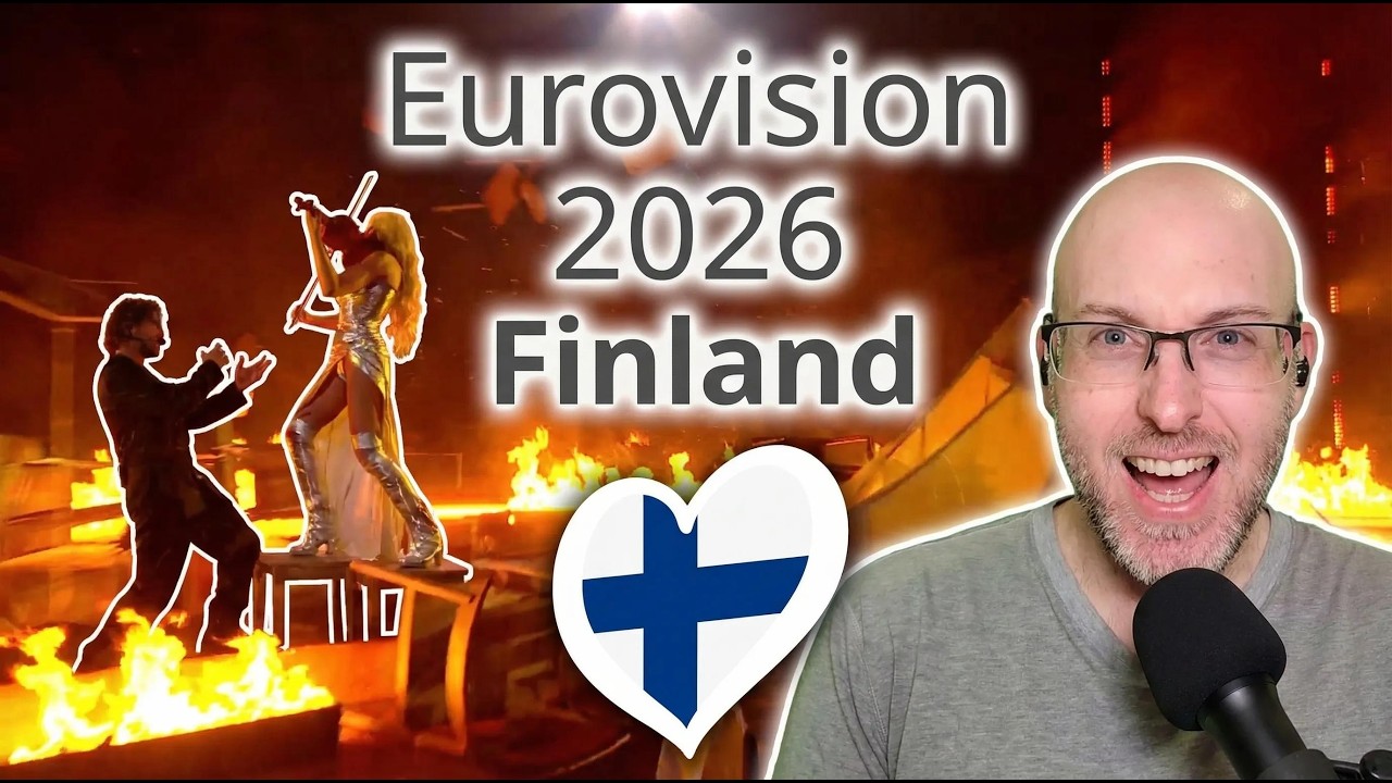 Eurovision 2026 fan reaction - 🇫🇮 Finland (Linda Lampenius & Pete Parkkonen - Liekinheitin) LIVE