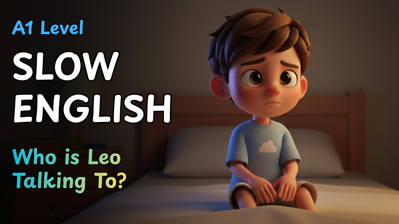 Who Is Leo Talking To? | English Listening Practice for Beginners (A1 Level)