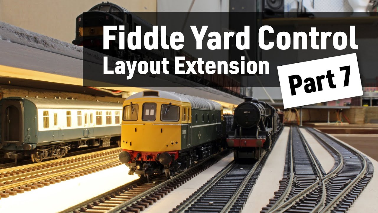 Управление точкой Fiddle Yard с помощью диодной матрицы