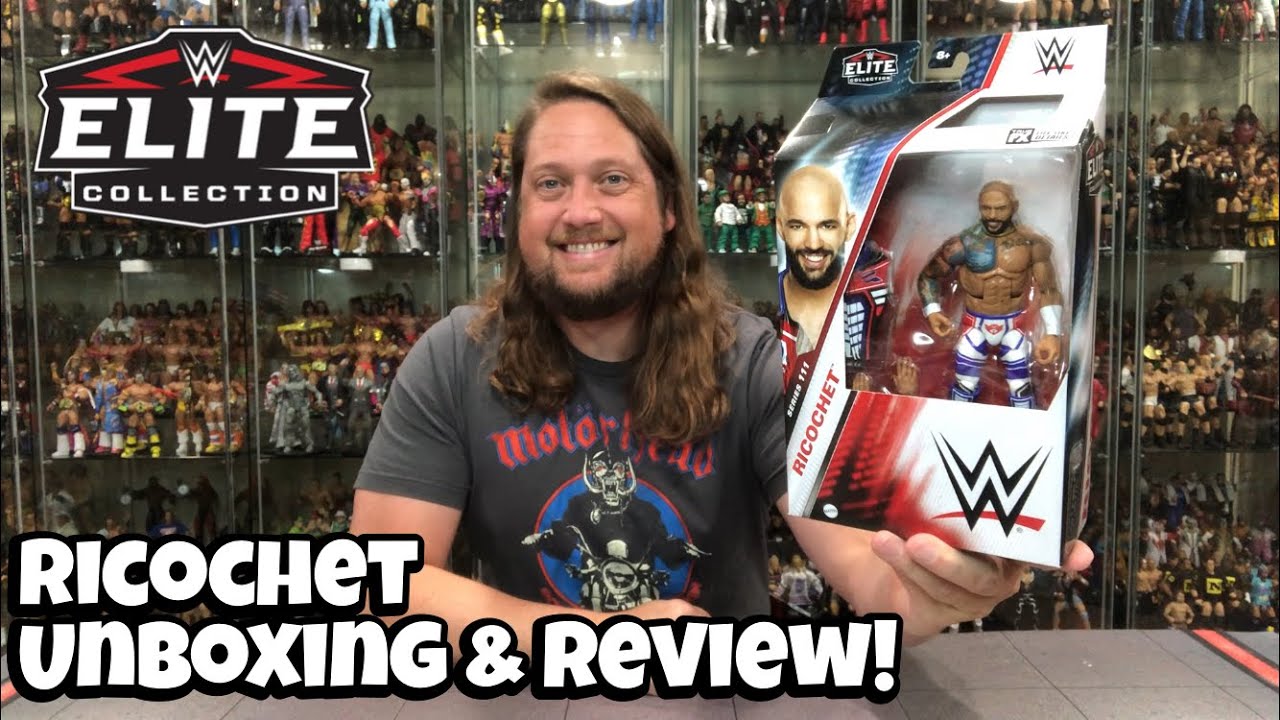 Распаковка и обзор Ricochet WWE Elite 111!