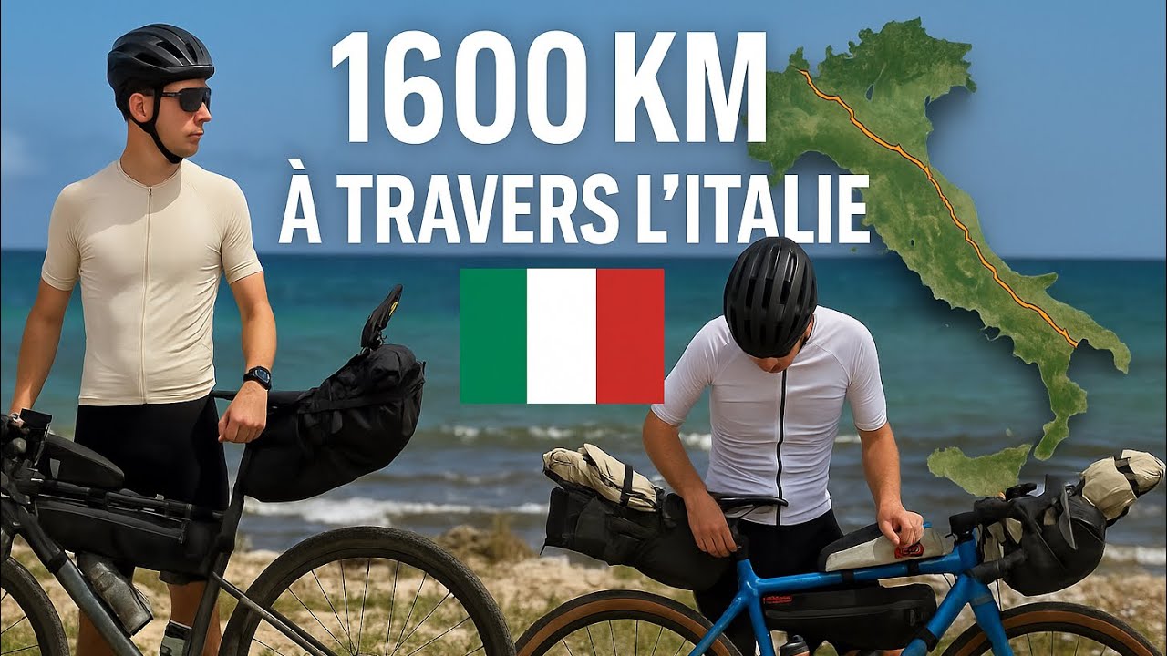 Du Sud au Nord de l’Italie en Bikepacking