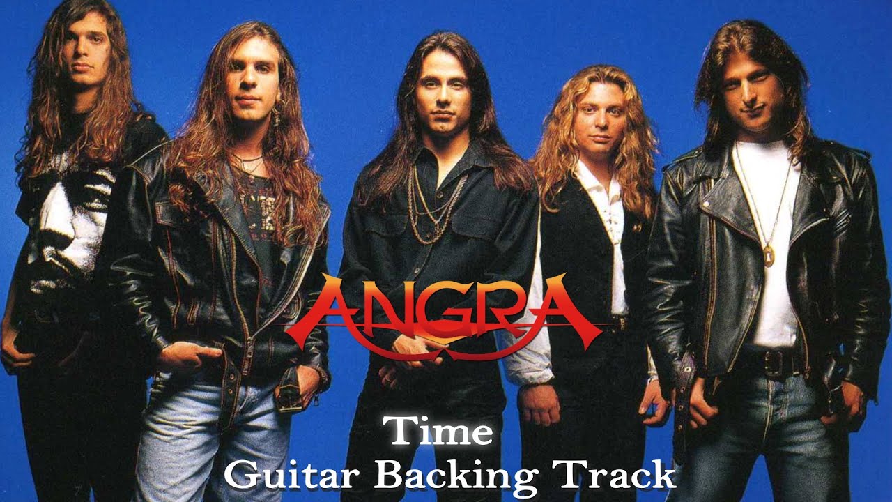 Angra Time Guitar Backing Track with voice
