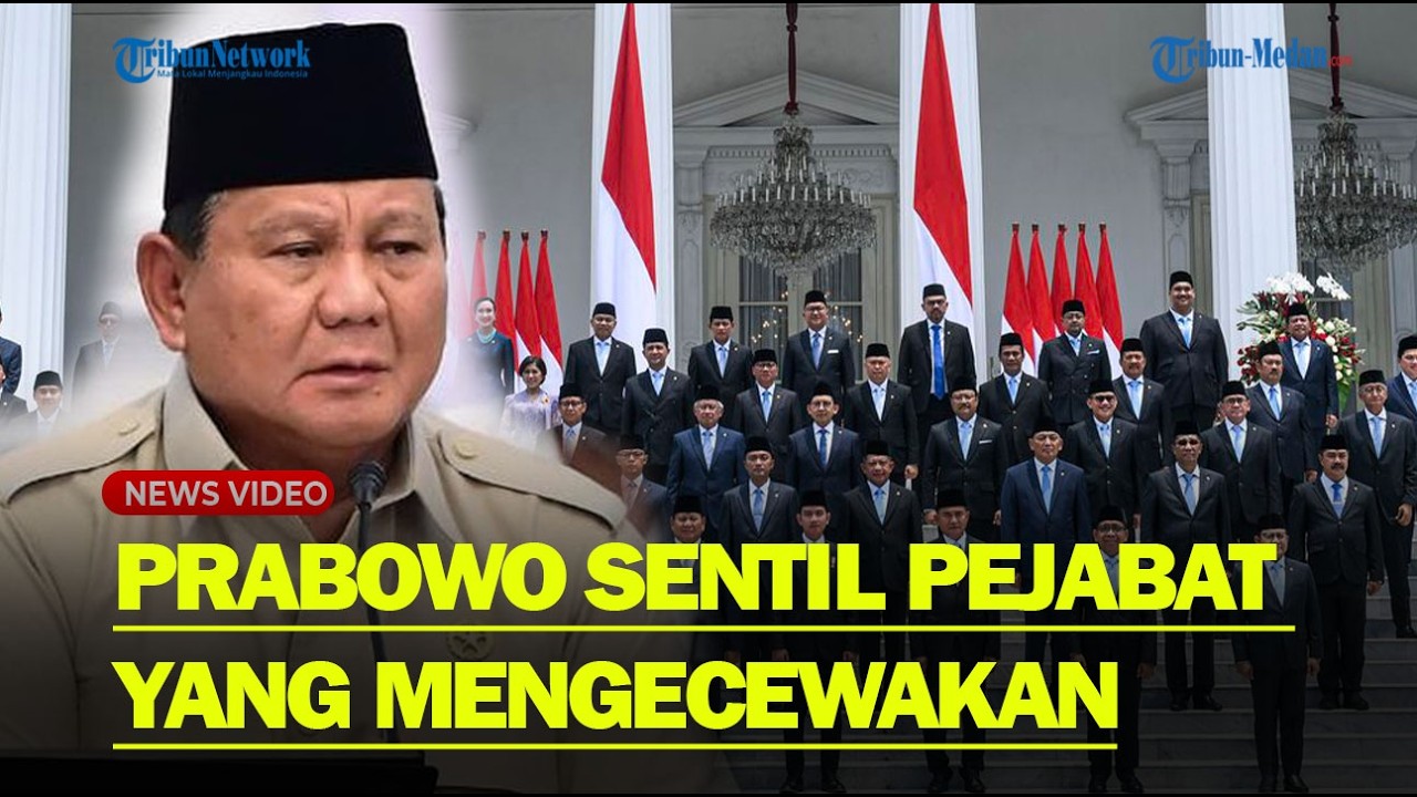 RAUT PRABOWO Sebut Masih ada Pejabat Mengecewakan : Jangan Selalu Bicara Manis-Manis
