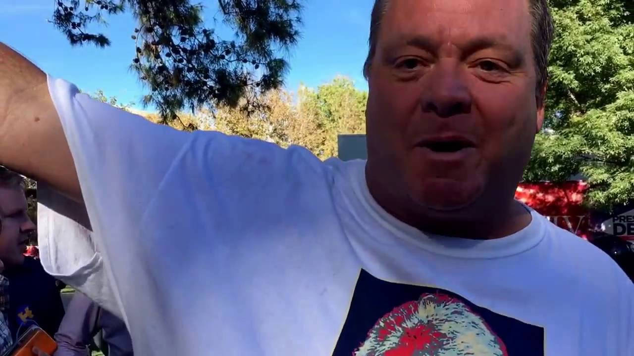 Trump supporter Richard Jarrett claims Bill Clinton is a sexual predator