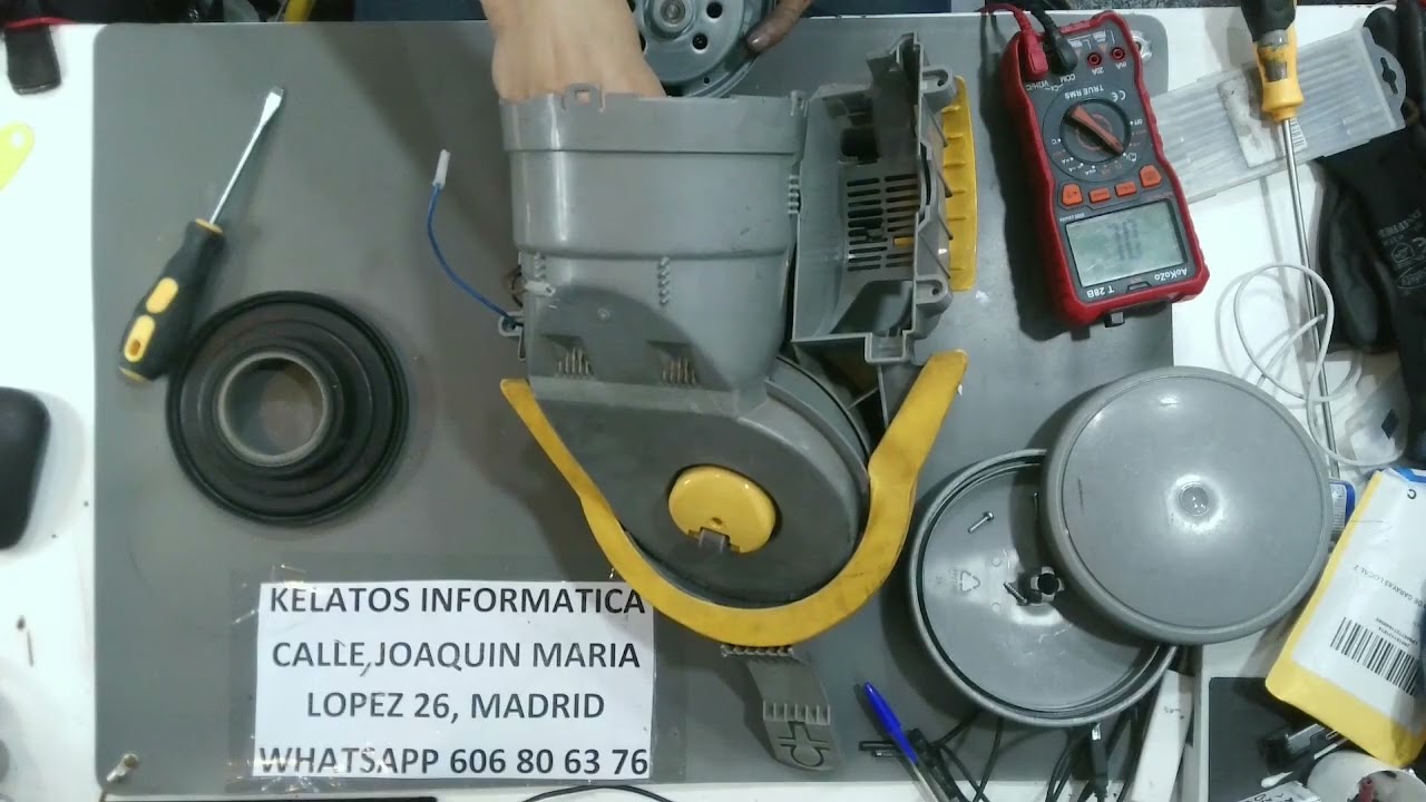 ✅ Hvordan udskifter man Dyson-motoren i en Dyson DC05-støvsuger? ✅ Motor og filterskift 