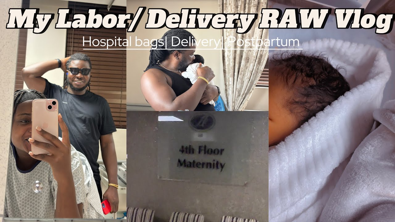 MY LABOR/ DELIVERY VLOG🤰🏽| HOSPITAL BAGS| DELIVERY| POST PARTUM| NONHLE MAKHUBELE 🇿🇦