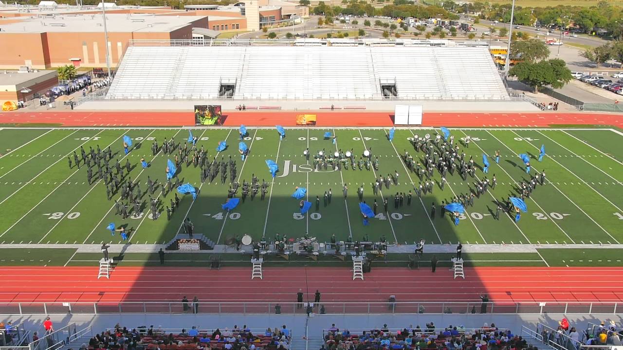 Southwest High School Marching Band at UIL Competition 10/22/16