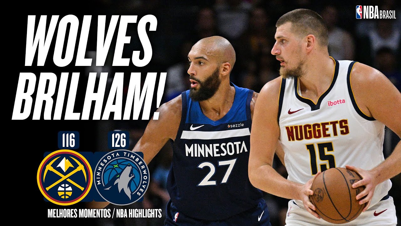 WOLVES vencem os NUGGETS em duelo ACIRRADO na Pr&eacute;-temporada - MELHORES MOMENTOS