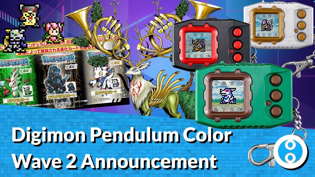 Digimon Pendulum Color Wave 2 Announcement