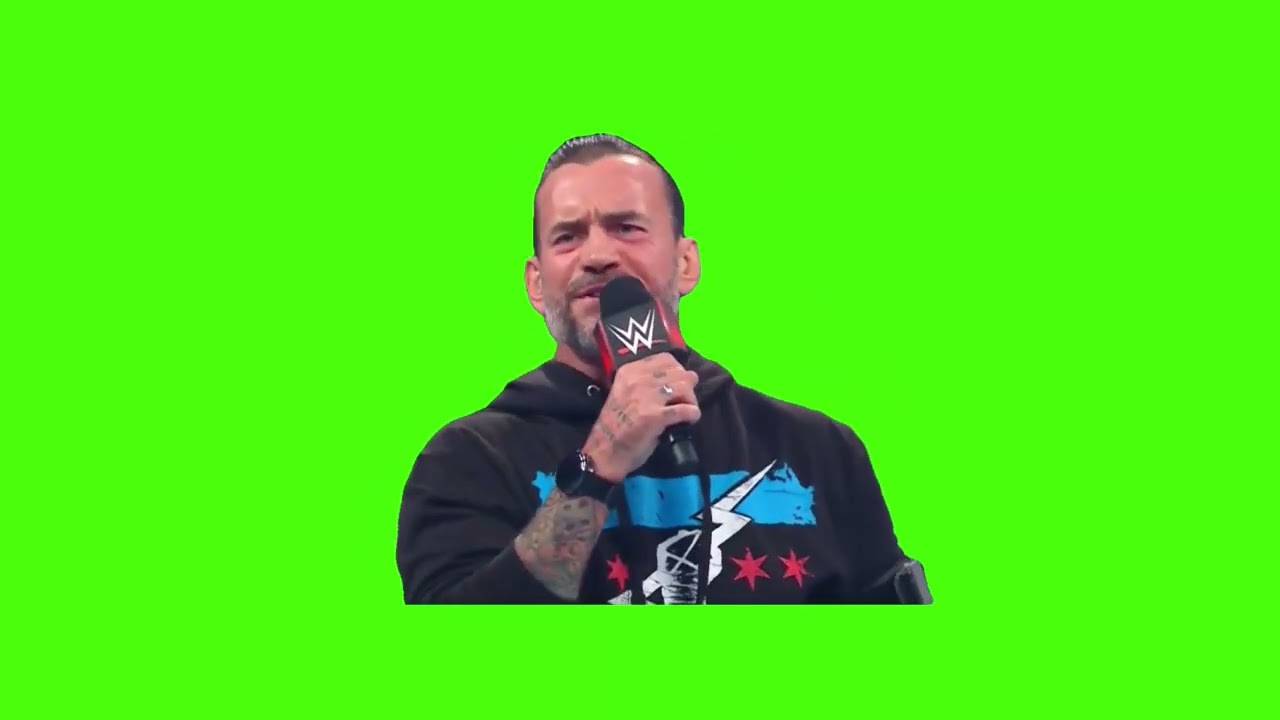 CM Punk turn the stupid song off Green Screen
