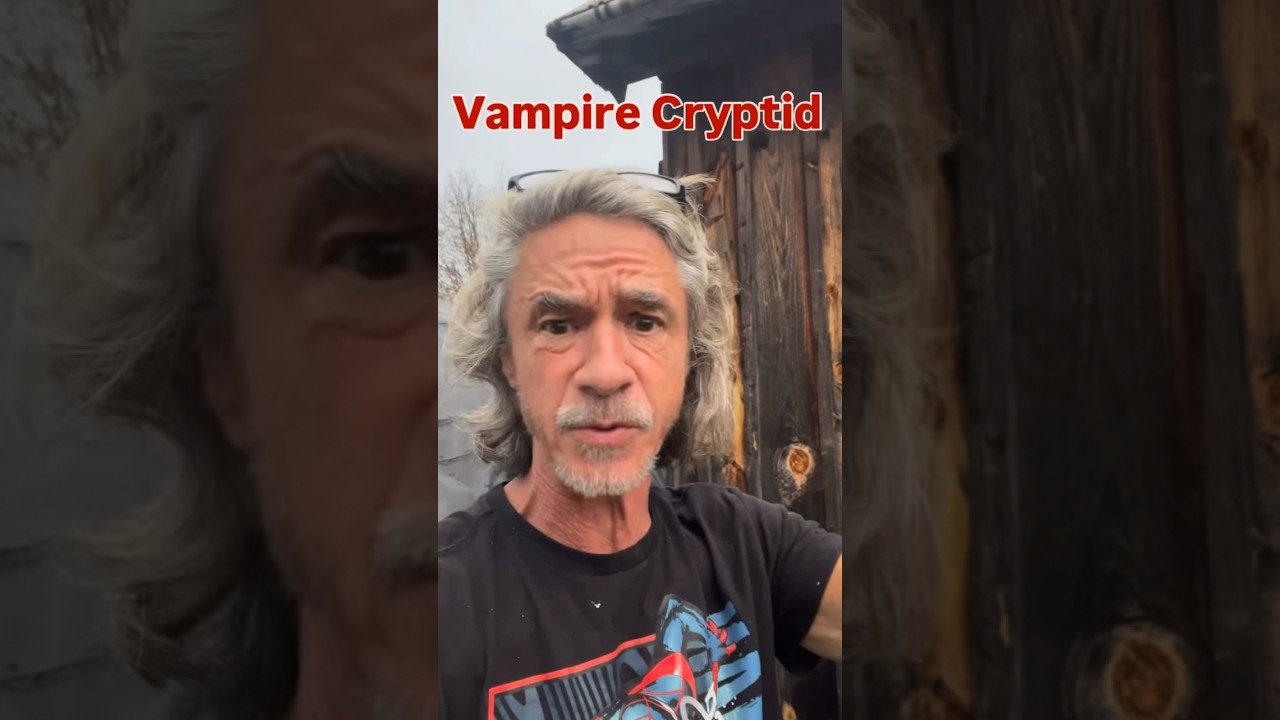 Tiny vampire cryptid seen running 