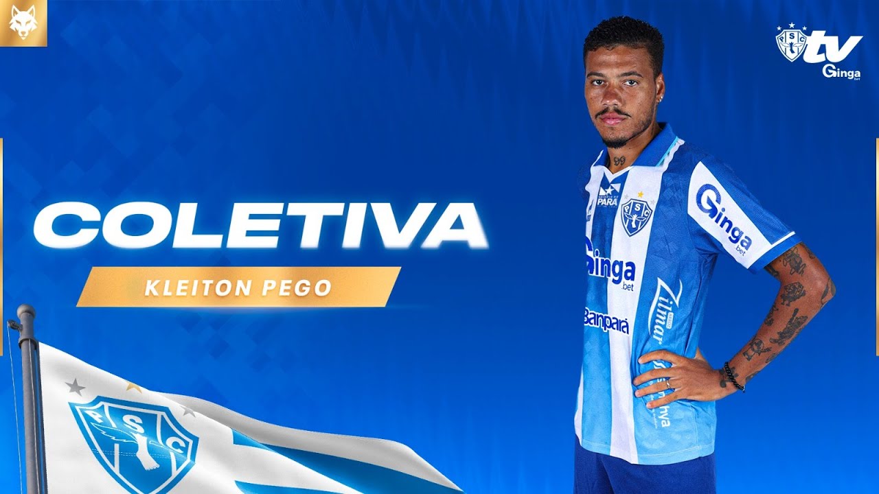 #PapãoTVGingaBet: COLETIVA DO ATACANTE KLEITON PEGO - 05/02/2026