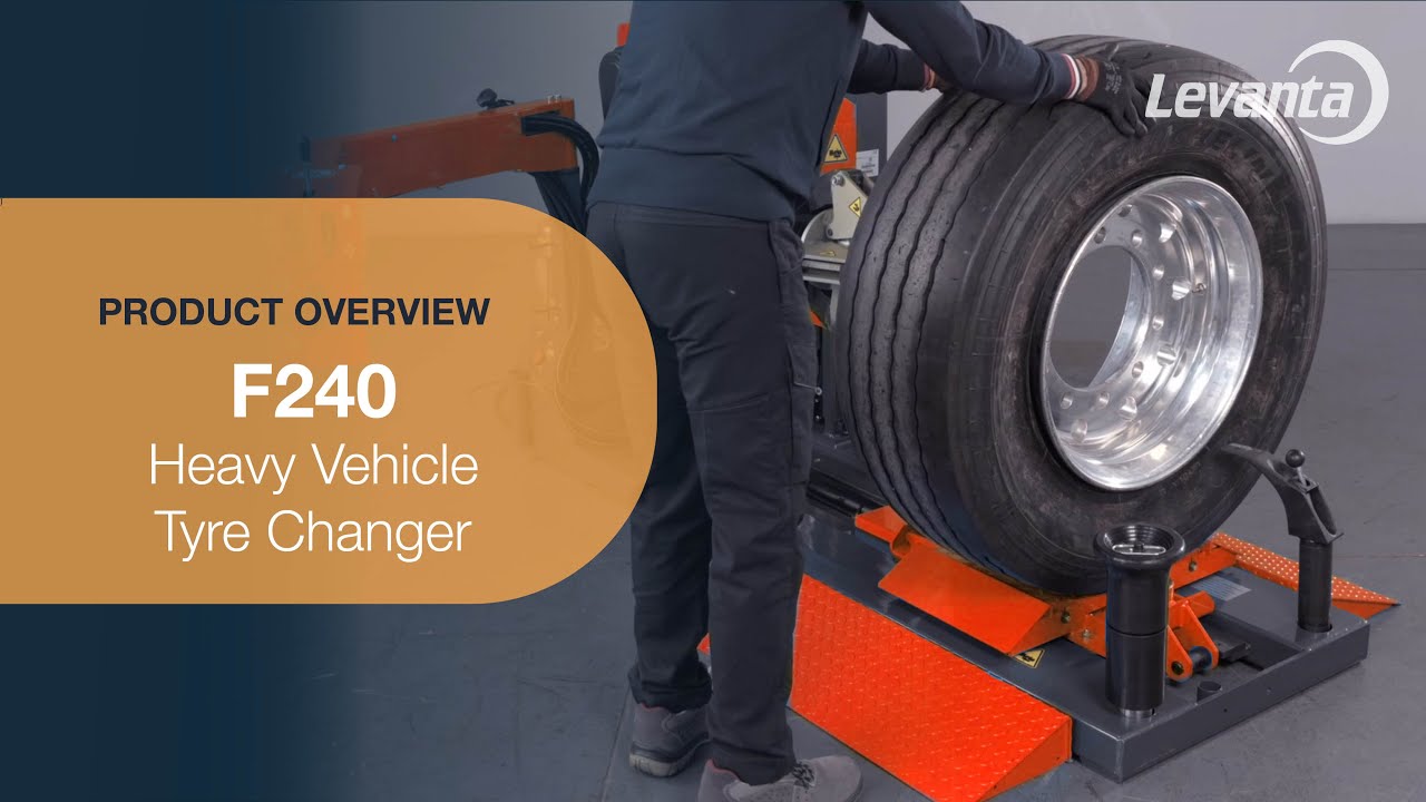 F240 Heavy Vehicle Tyre Changer | Levanta