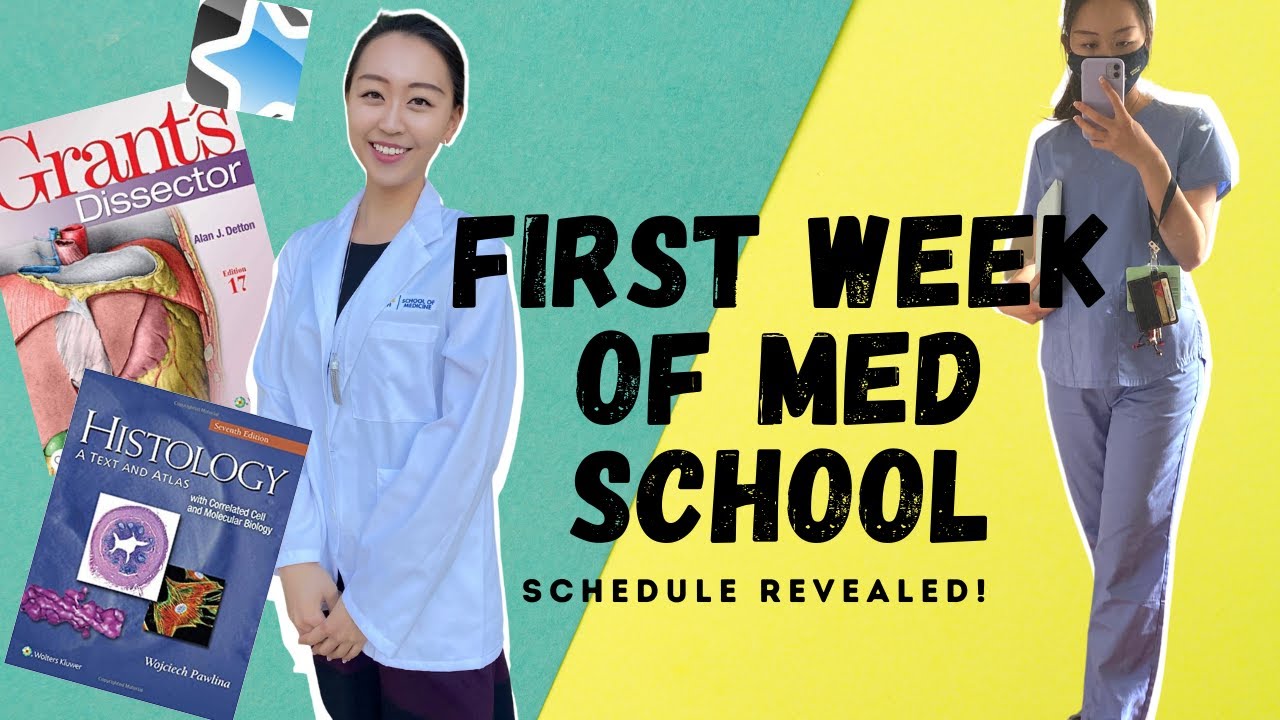 Surviving the First Week of Med School Class Schedule Revealed