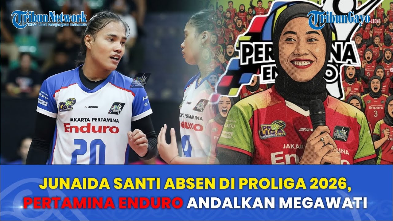 Junaida Santi Absen di Proliga 2026, Jakarta Pertamina Enduro Andalkan Megawati